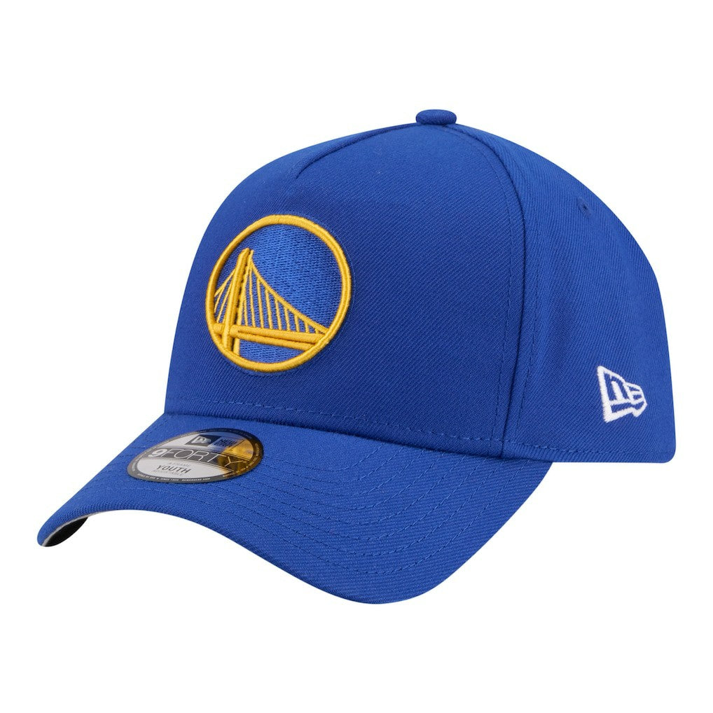 Golden State Warriors Youth 9FORTY A-Frame Adjustable Hat sale On Sale