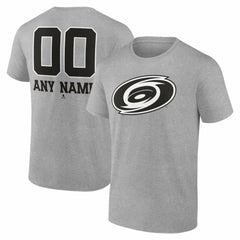 Carolina Hurricanes Big & Tall Personalized Name & Number Monochrome T-Shirt Discount