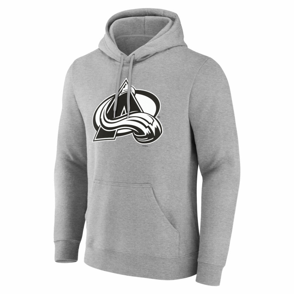 Colorado Avalanche Big & Tall Personalized Name & Number Monochrome Pullover Hoodie Outlet