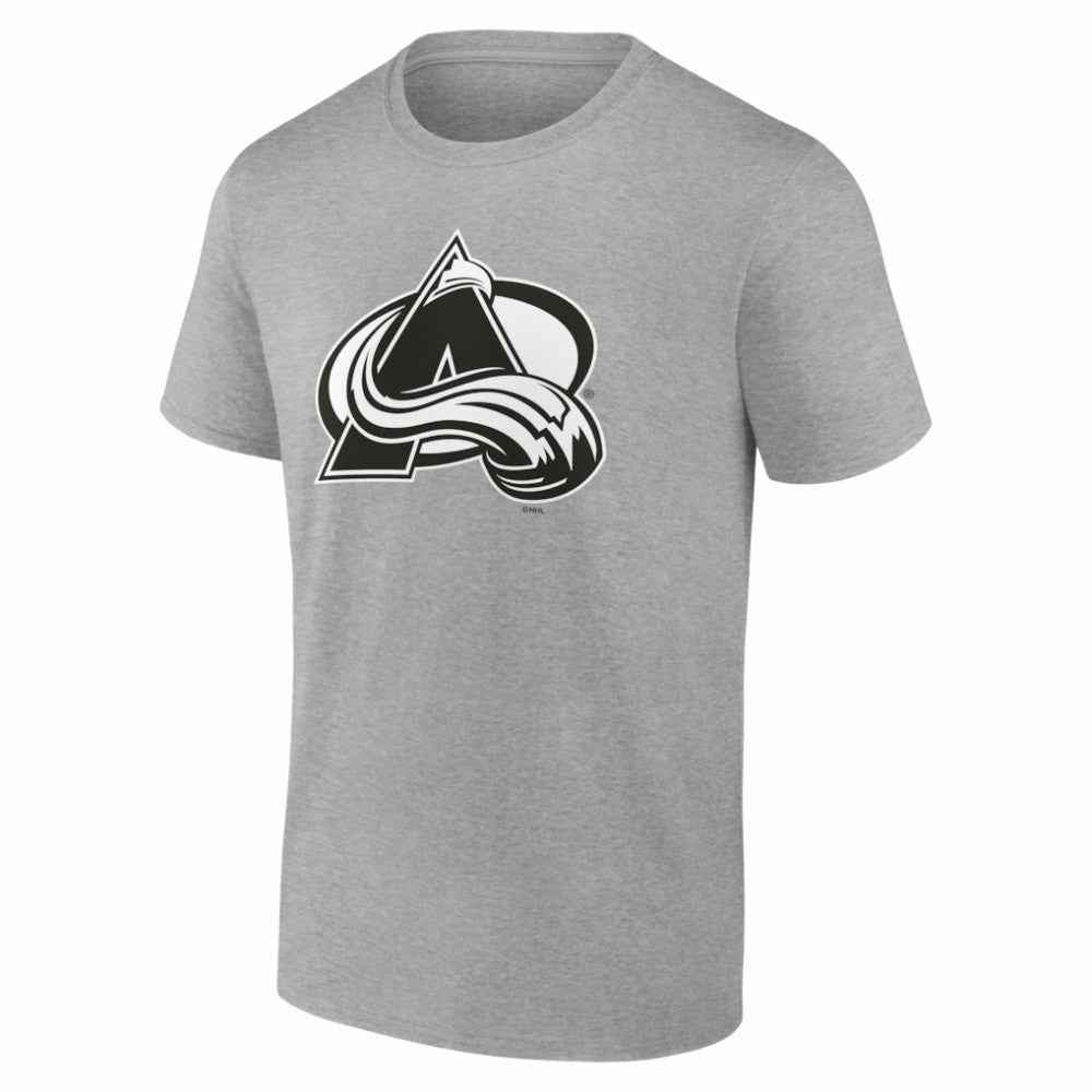 Colorado Avalanche Big & Tall Personalized Name & Number Monochrome T-Shirt For Sale