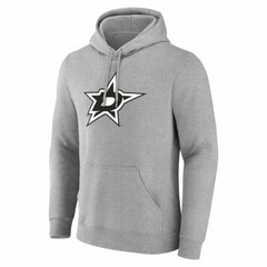 Dallas Stars Big & Tall Personalized Name & Number Monochrome Pullover Hoodie On Sale