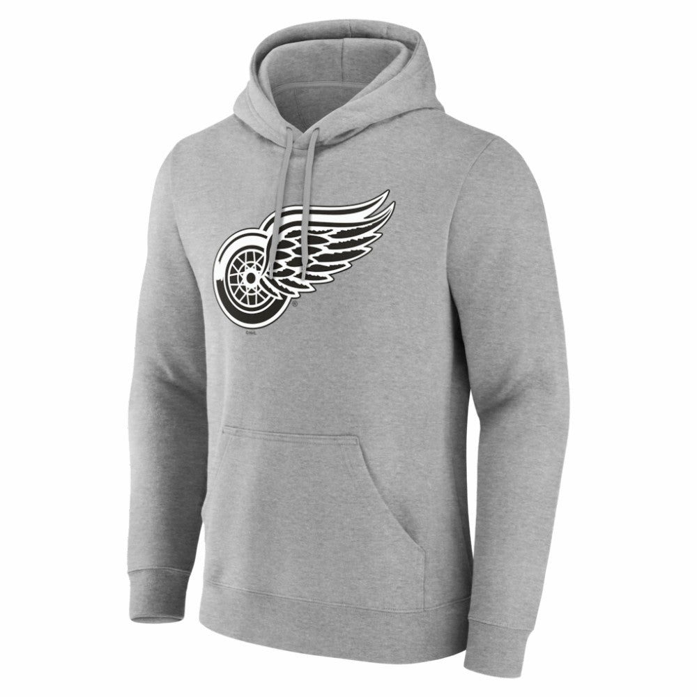 Detroit Red Wings Big & Tall Personalized Name & Number Monochrome Pullover Hoodie Sale