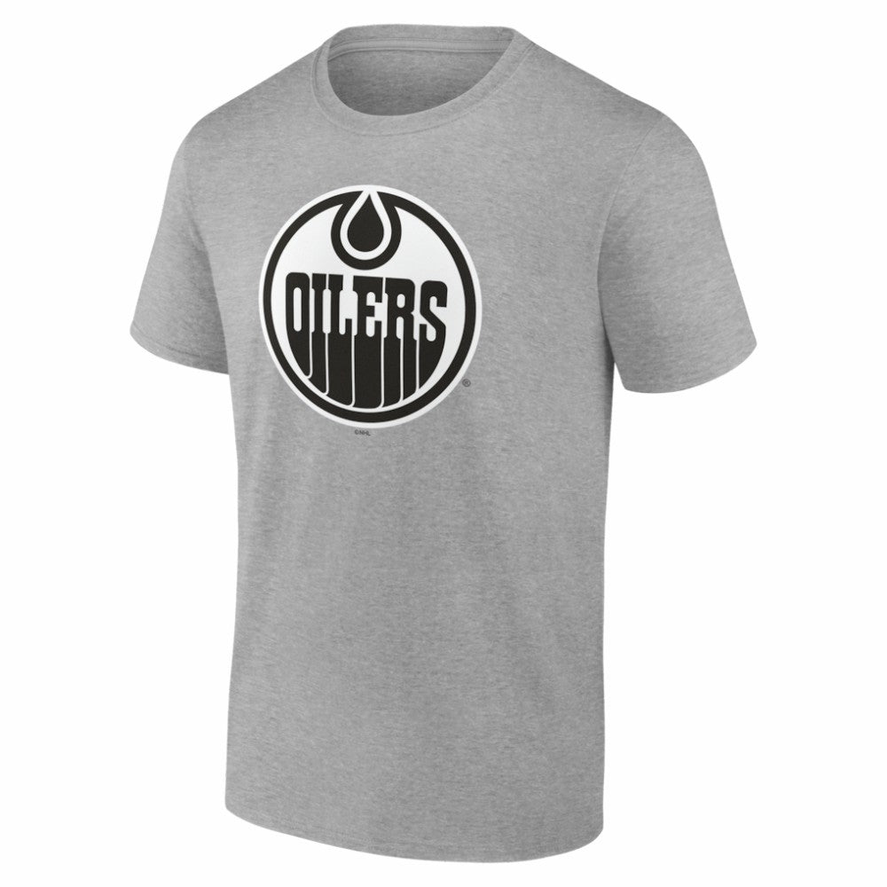 Edmonton Oilers Big & Tall Personalized Name & Number Monochrome T-Shirt Online