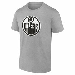 Edmonton Oilers Big & Tall Personalized Name & Number Monochrome T-Shirt Online