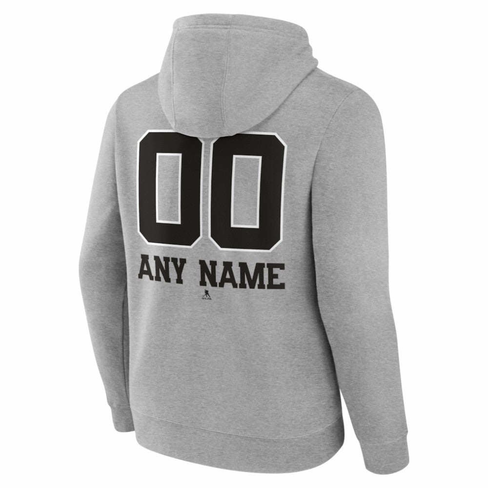 Minnesota Wild Big & Tall Personalized Name & Number Monochrome Pullover Hoodie Online
