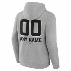 Montreal Canadiens Big & Tall Personalized Name & Number Monochrome Pullover Hoodie Outlet