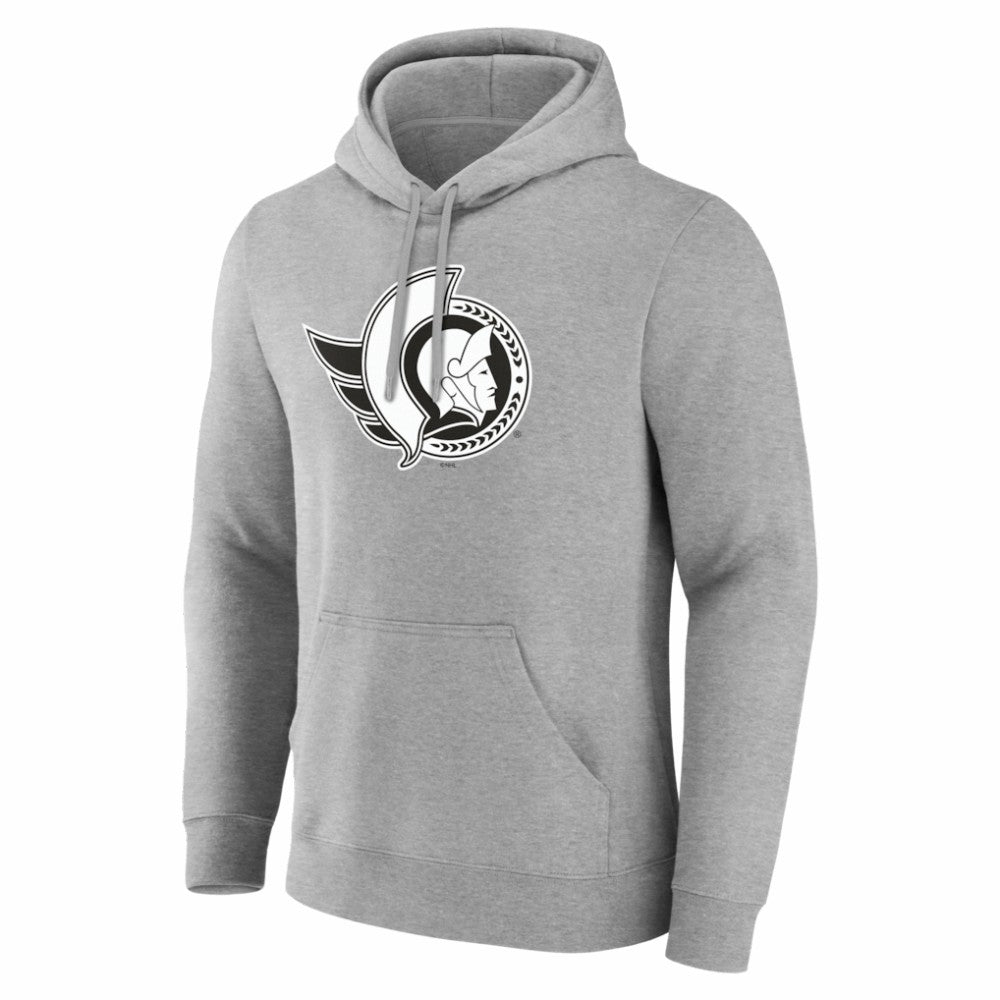 Ottawa Senators Big & Tall Personalized Name & Number Monochrome Pullover Hoodie Online
