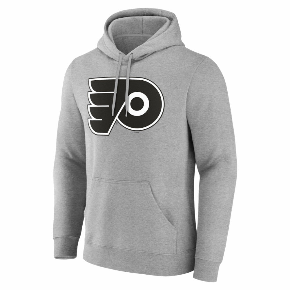 Philadelphia Flyers Big & Tall Personalized Name & Number Monochrome Pullover Hoodie For Sale