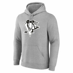 Pittsburgh Penguins Big & Tall Personalized Name & Number Monochrome Pullover Hoodie For Sale