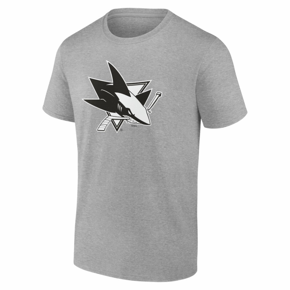 San Jose Sharks Big & Tall Personalized Name & Number Monochrome T-Shirt Outlet