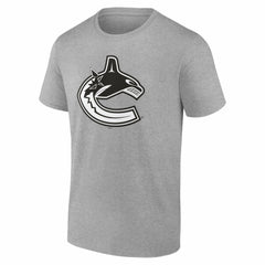 Vancouver Canucks Big & Tall Personalized Name & Number Monochrome T-Shirt Outlet
