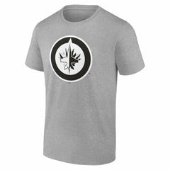 Winnipeg Jets Big & Tall Personalized Name & Number Monochrome T-Shirt Sale