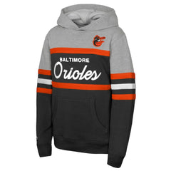 Baltimore Orioles Mitchell & Ness Youth Cooperstown Head Coach Pullover Hoodie | MLB Outlet