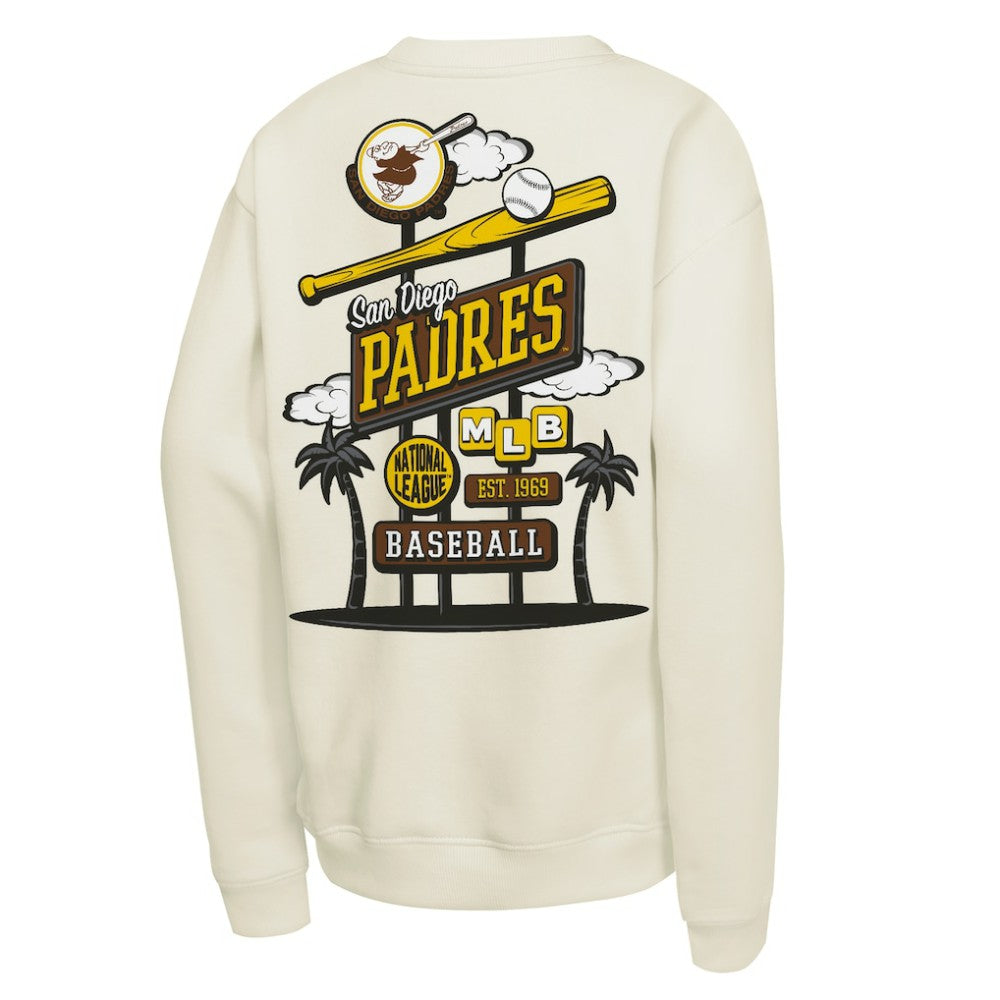 San Diego Padres Mitchell & Ness Youth Retro Billboard Sweatshirt | MLB Outlet