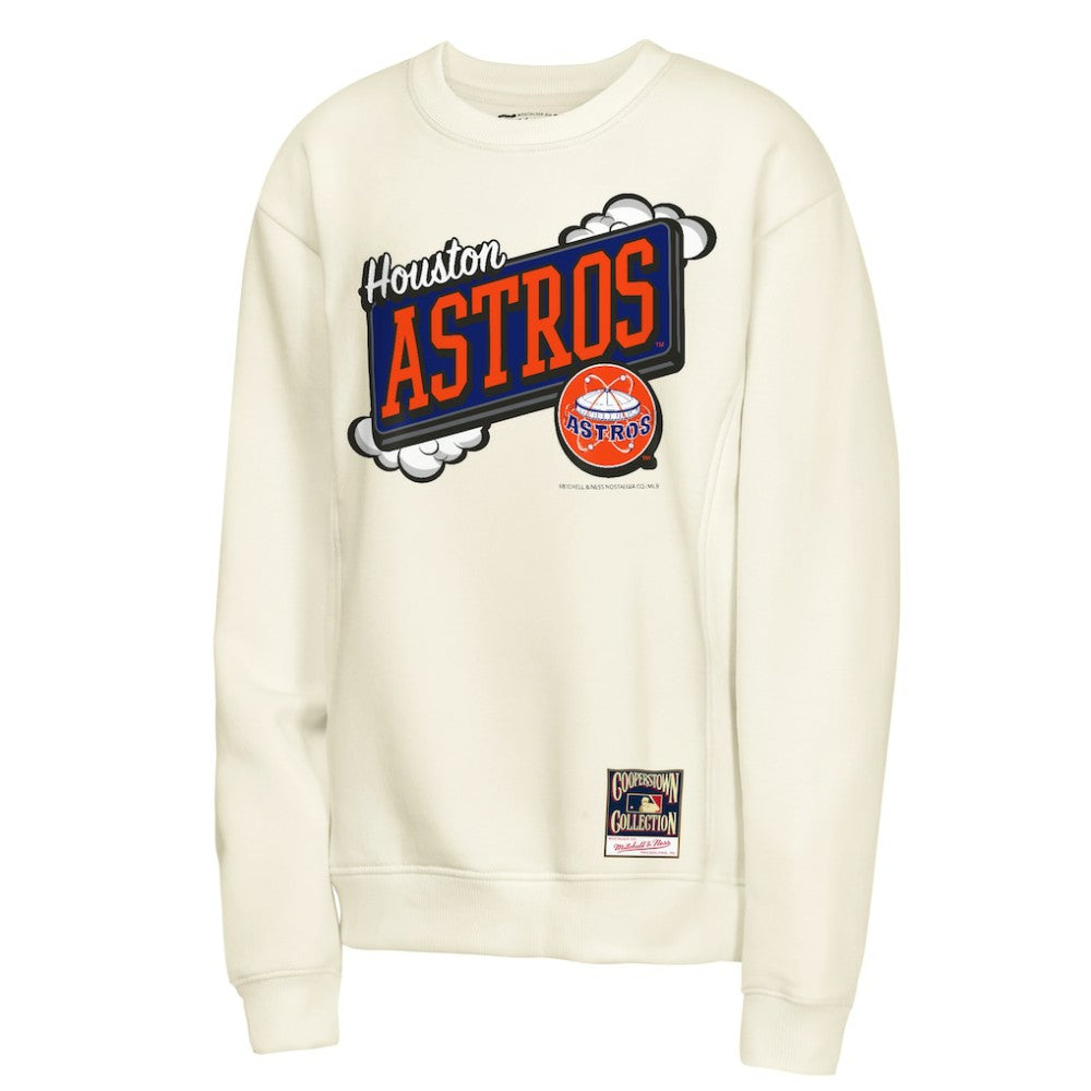 Houston Astros Mitchell & Ness Youth Retro Billboard Sweatshirt | MLB For sale