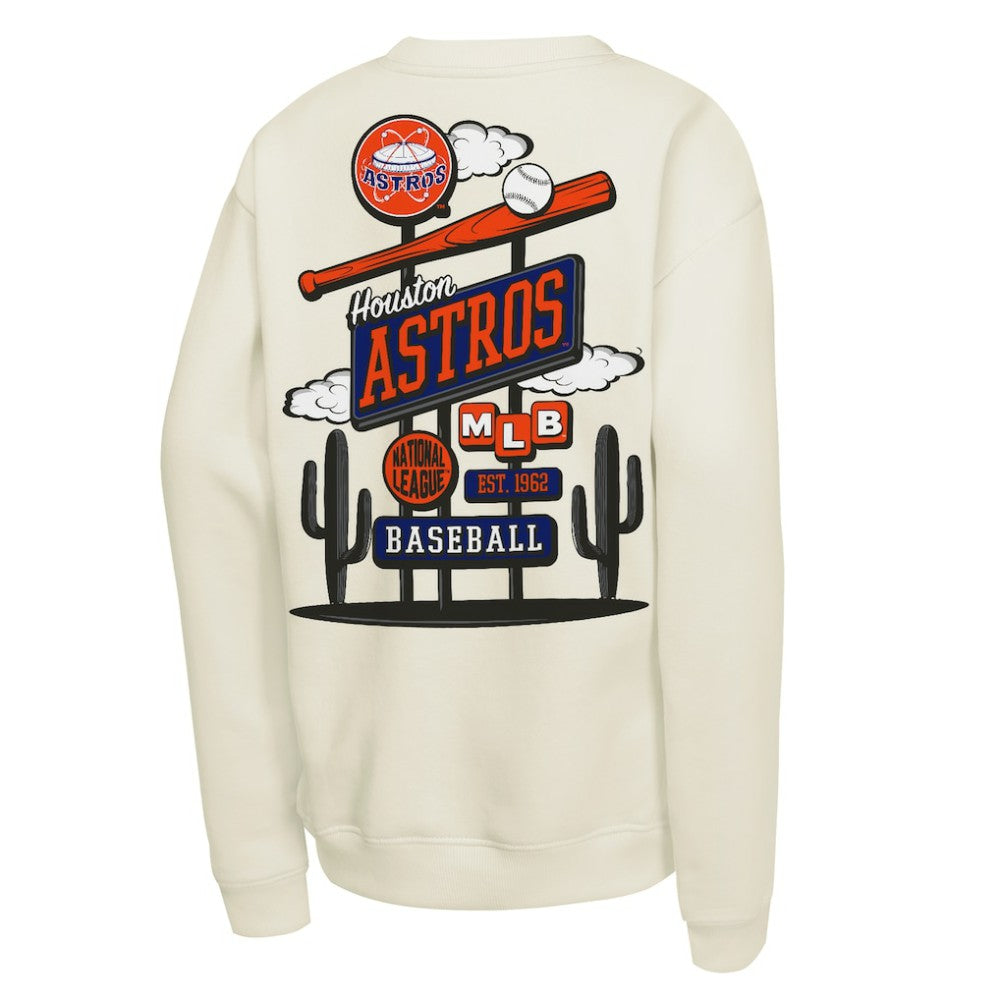 Houston Astros Mitchell & Ness Youth Retro Billboard Sweatshirt | MLB For sale