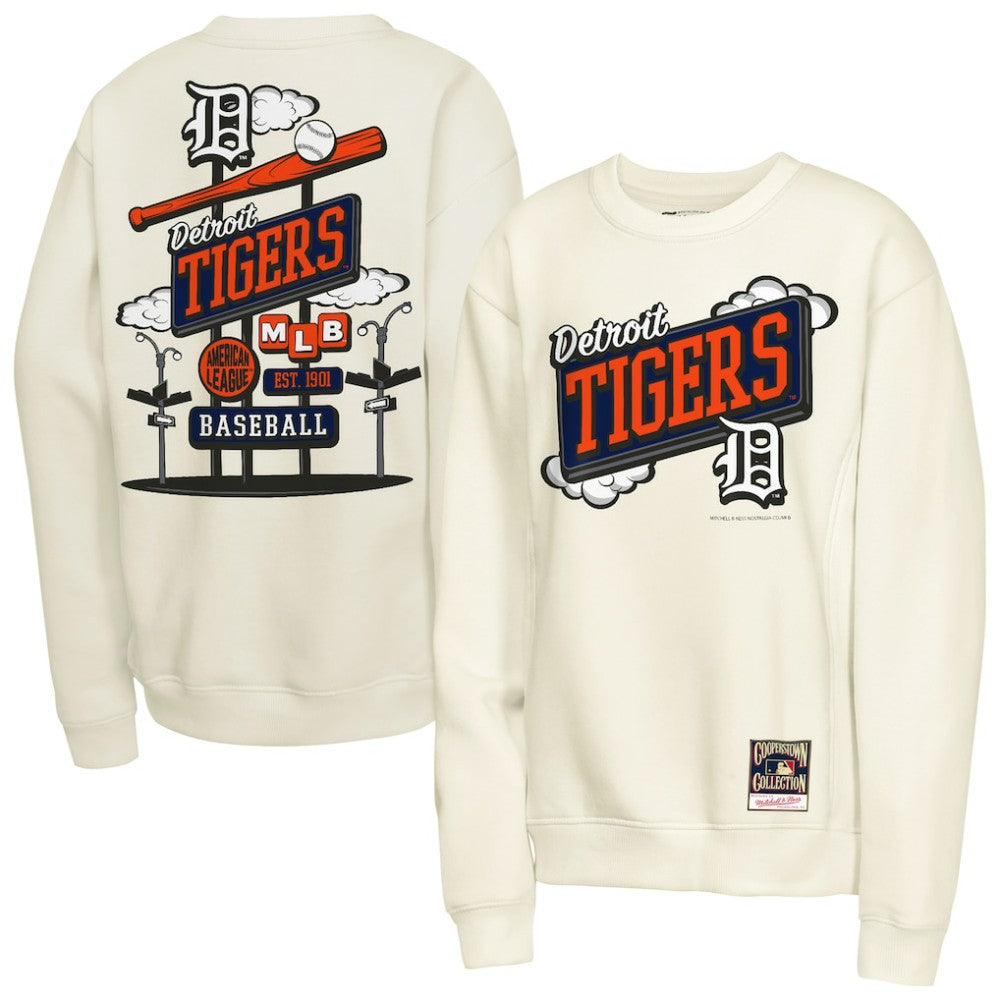Detroit Tigers Mitchell & Ness Youth Retro Billboard Sweatshirt | MLB Online