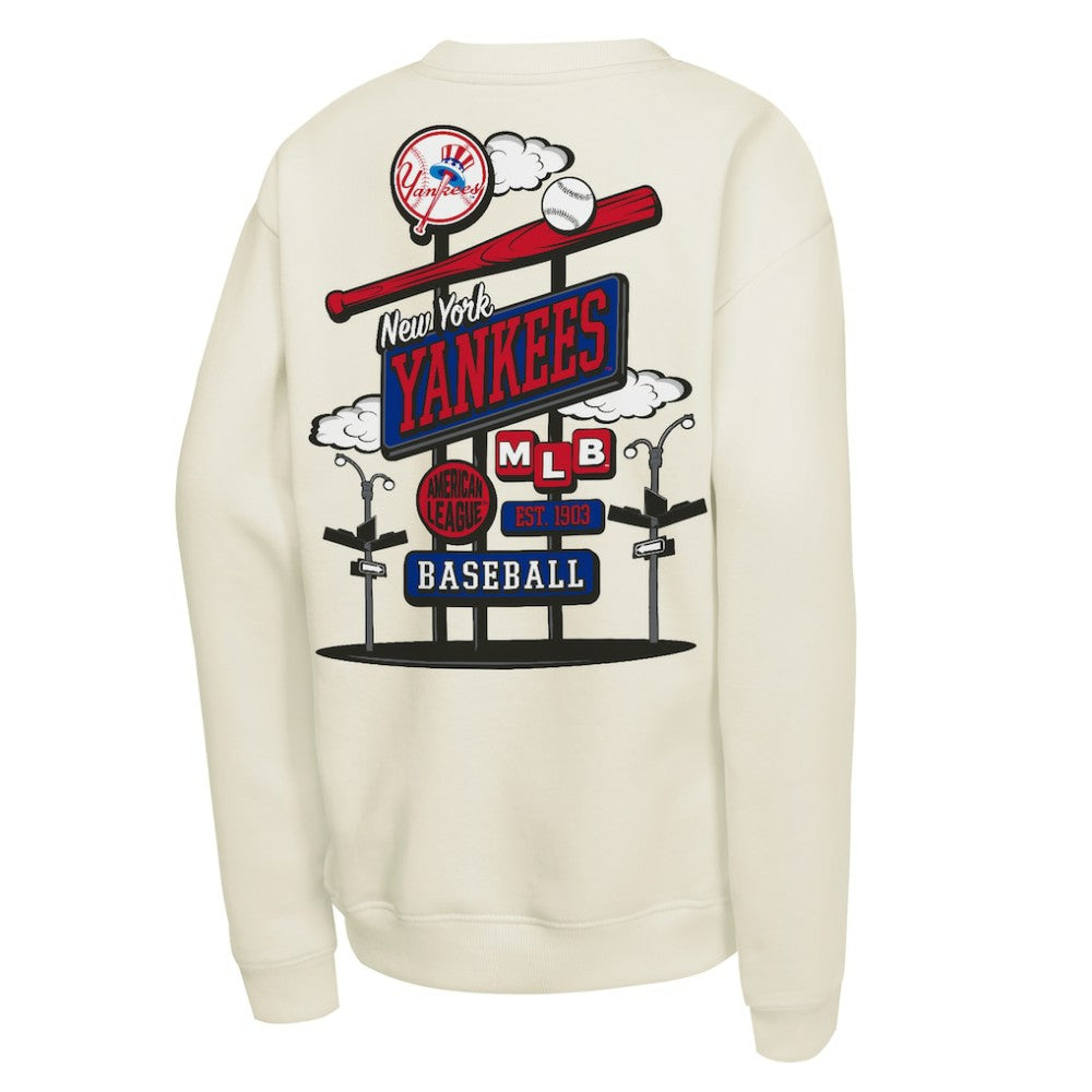 New York Yankees Mitchell & Ness Youth Retro Billboard Sweatshirt | MLB For sale