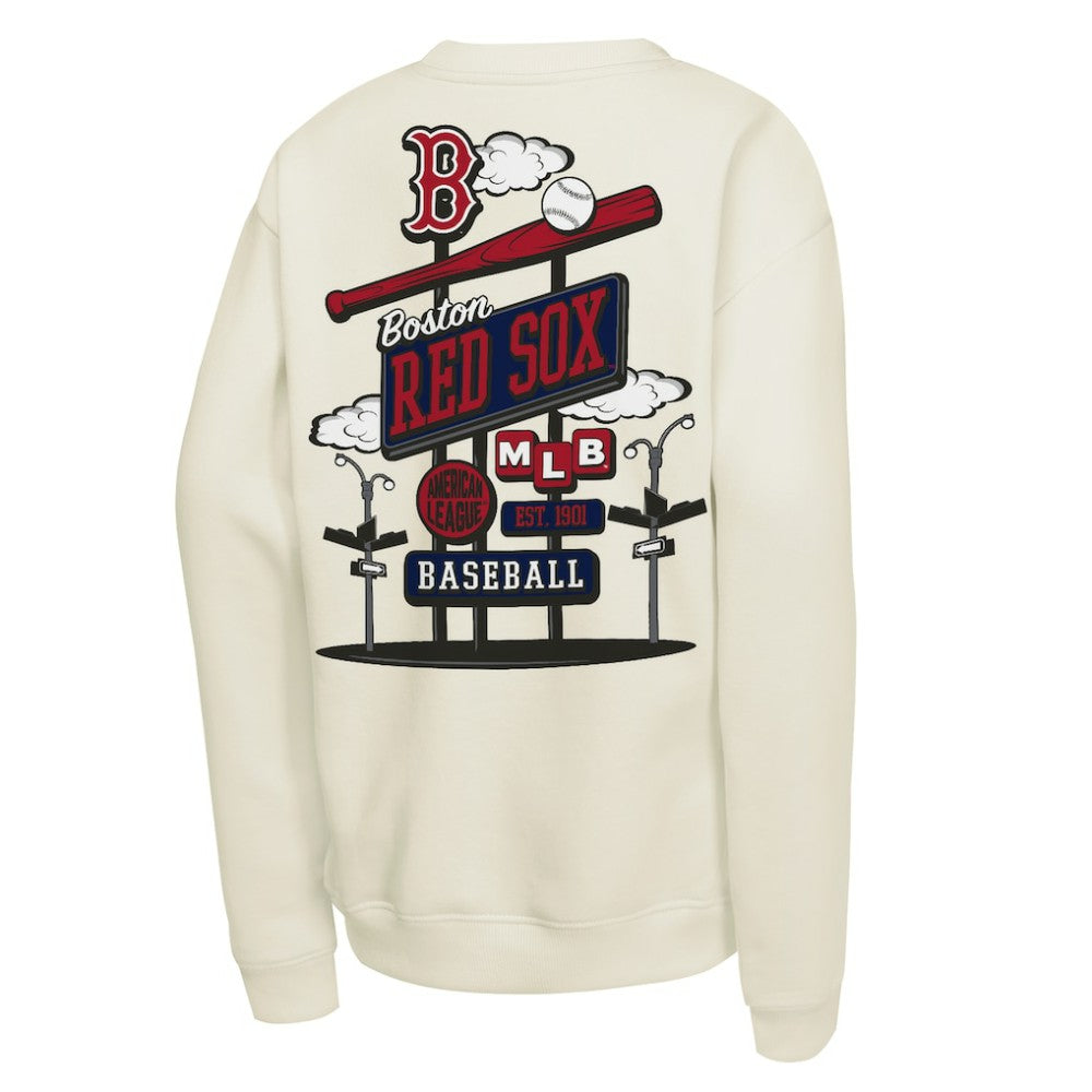 Boston Red Sox Mitchell & Ness Youth Retro Billboard Sweatshirt | MLB On Sale
