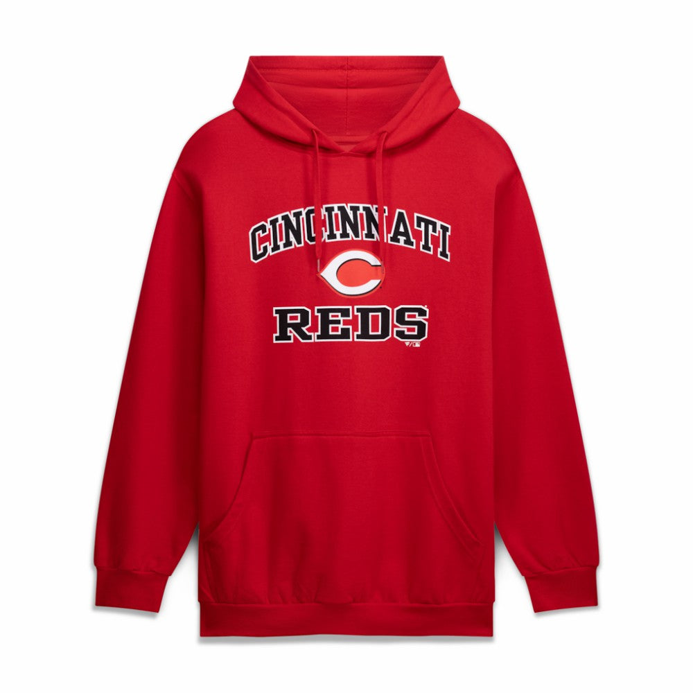 Cincinnati Reds Fanatics Big & Tall Heart & Soul Hoodie | MLB Discount
