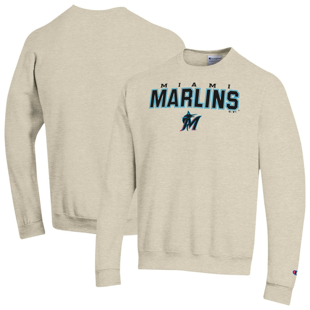 Miami Marlins Champion Eco Powerblend Sweatshirt | MLB Sale