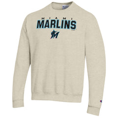 Miami Marlins Champion Eco Powerblend Sweatshirt | MLB Sale