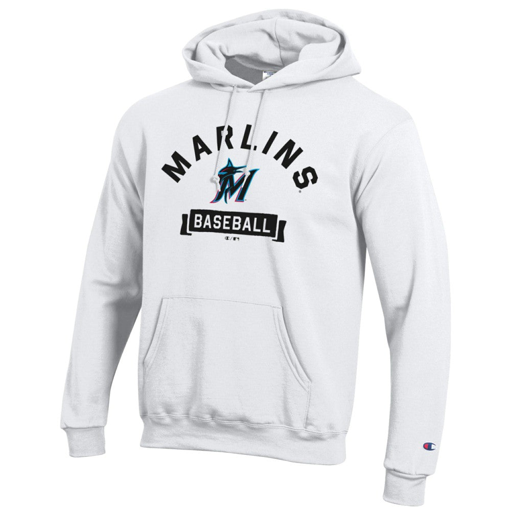 Miami Marlins Champion Eco Powerblend Hoodie | MLB Sale