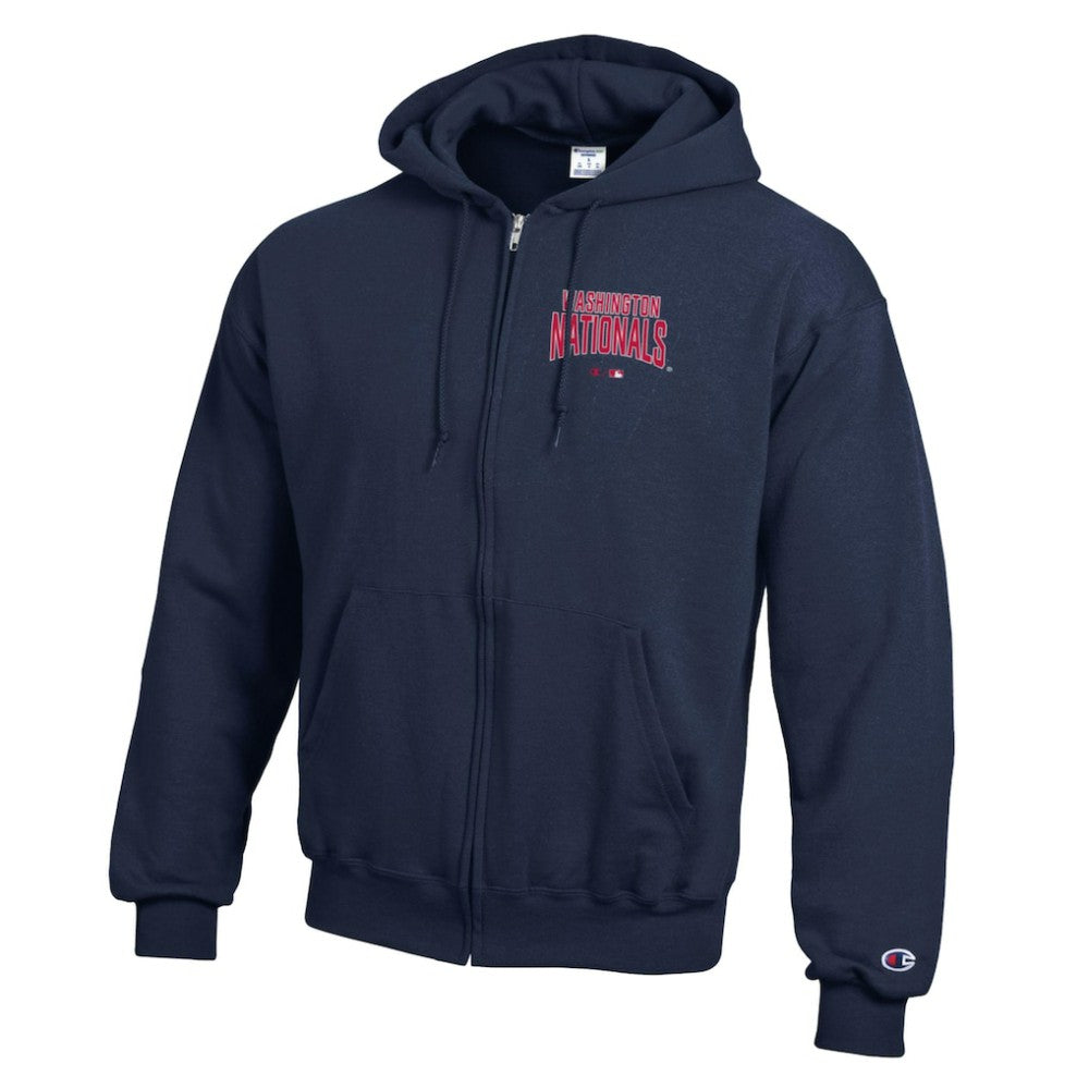 Washington Nationals Champion Eco Powerblend Full-Zip Hoodie | MLB Shop