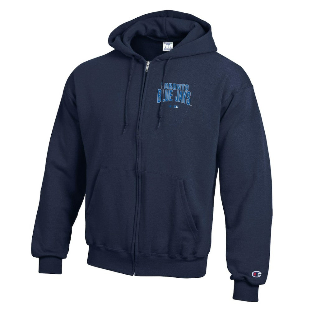Toronto Blue Jays Champion Eco Powerblend Full-Zip Hoodie | MLB On Sale
