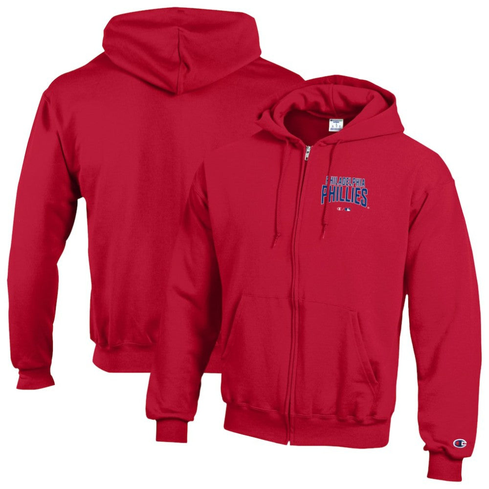 Philadelphia Phillies Champion Eco Powerblend Full-Zip Hoodie | MLB New