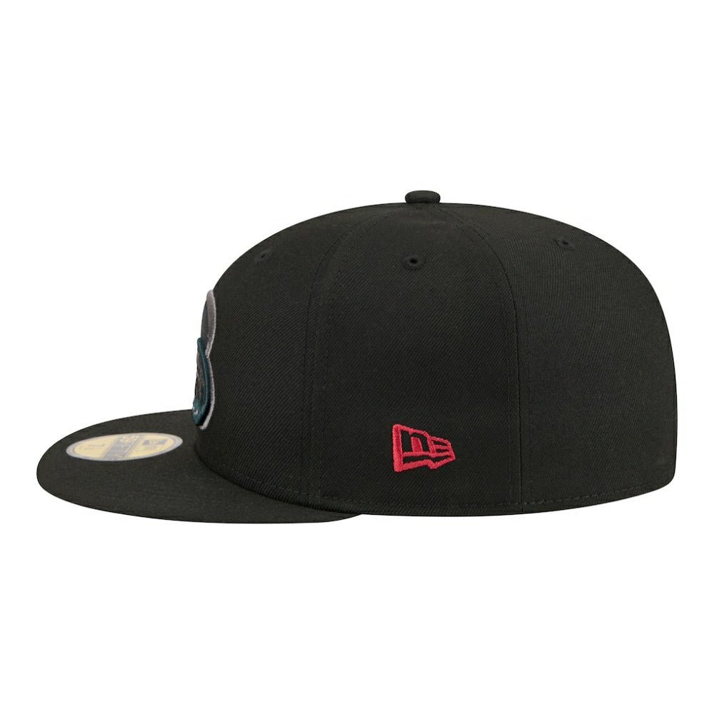 Colorado Avalanche New Era Color Pop 59FIFTY Fitted Hat On Sale
