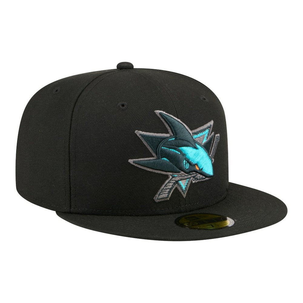 San Jose Sharks New Era Color Pop 59FIFTY Fitted Hat Sale