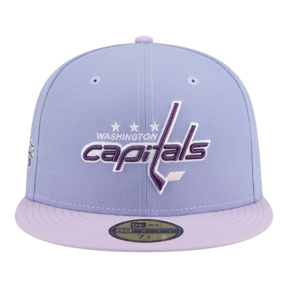 Washington Capitals New Era Lavender Bloom 59FIFTY Fitted Hat Online