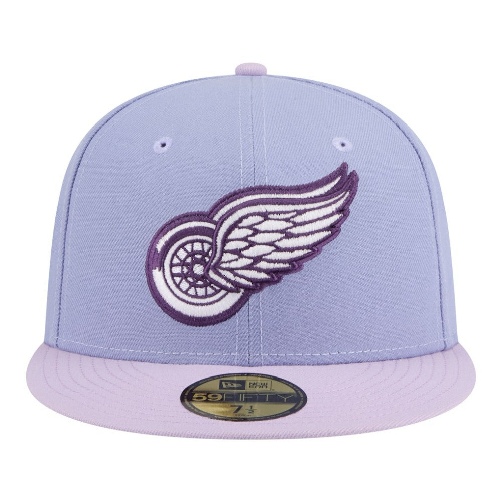 Detroit Red Wings New Era Lavender Bloom 59FIFTY Fitted Hat Discount