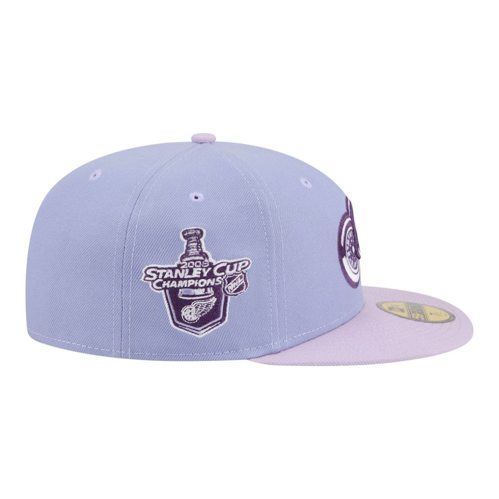 Detroit Red Wings New Era Lavender Bloom 59FIFTY Fitted Hat Discount