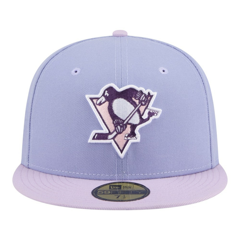 Pittsburgh Penguins New Era Lavender Bloom 59FIFTY Fitted Hat Outlet