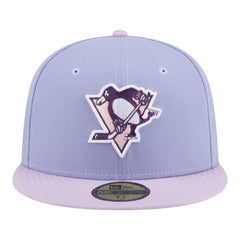 Pittsburgh Penguins New Era Lavender Bloom 59FIFTY Fitted Hat Outlet