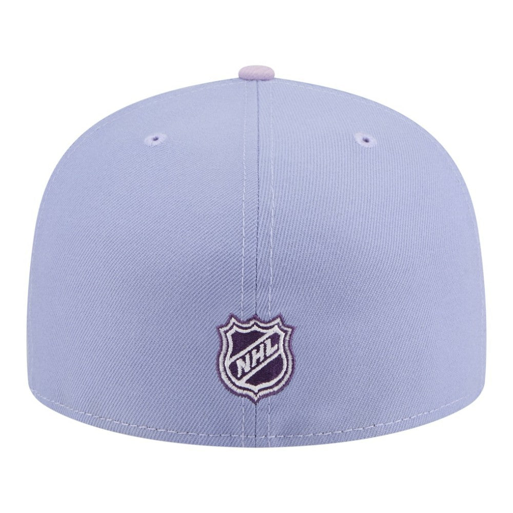 San Jose Sharks New Era Lavender Bloom 59FIFTY Fitted Hat On Sale
