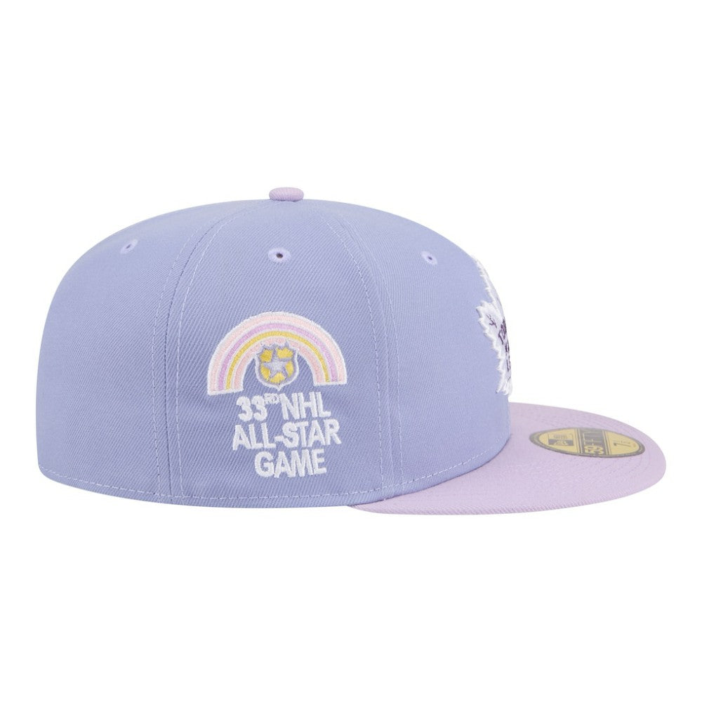 Toronto Maple Leafs New Era Lavender Bloom 59FIFTY Fitted Hat Outlet