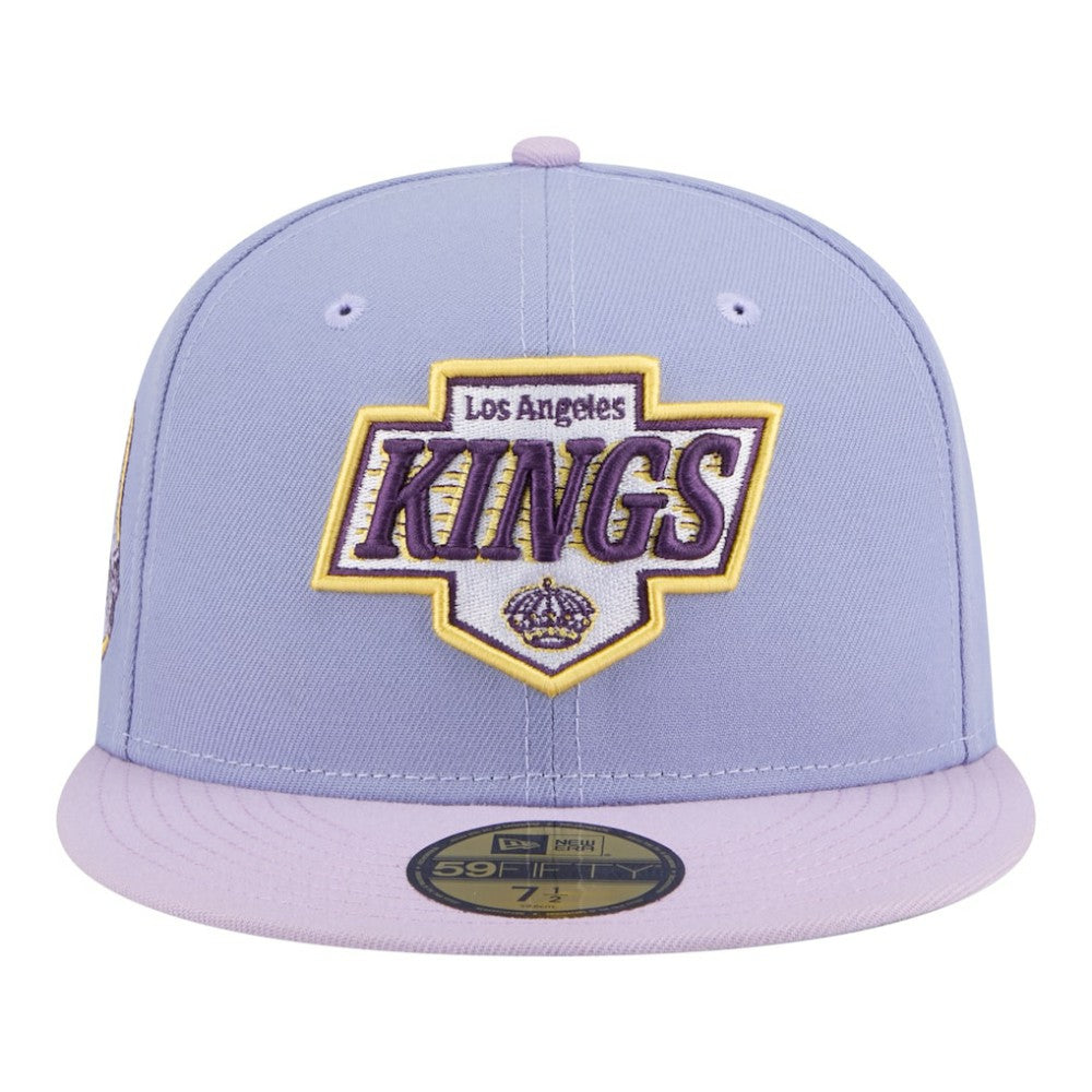 Los Angeles Kings New Era Lavender Bloom 59FIFTY Fitted Hat Sale