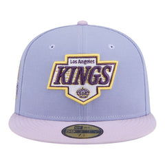 Los Angeles Kings New Era Lavender Bloom 59FIFTY Fitted Hat Sale
