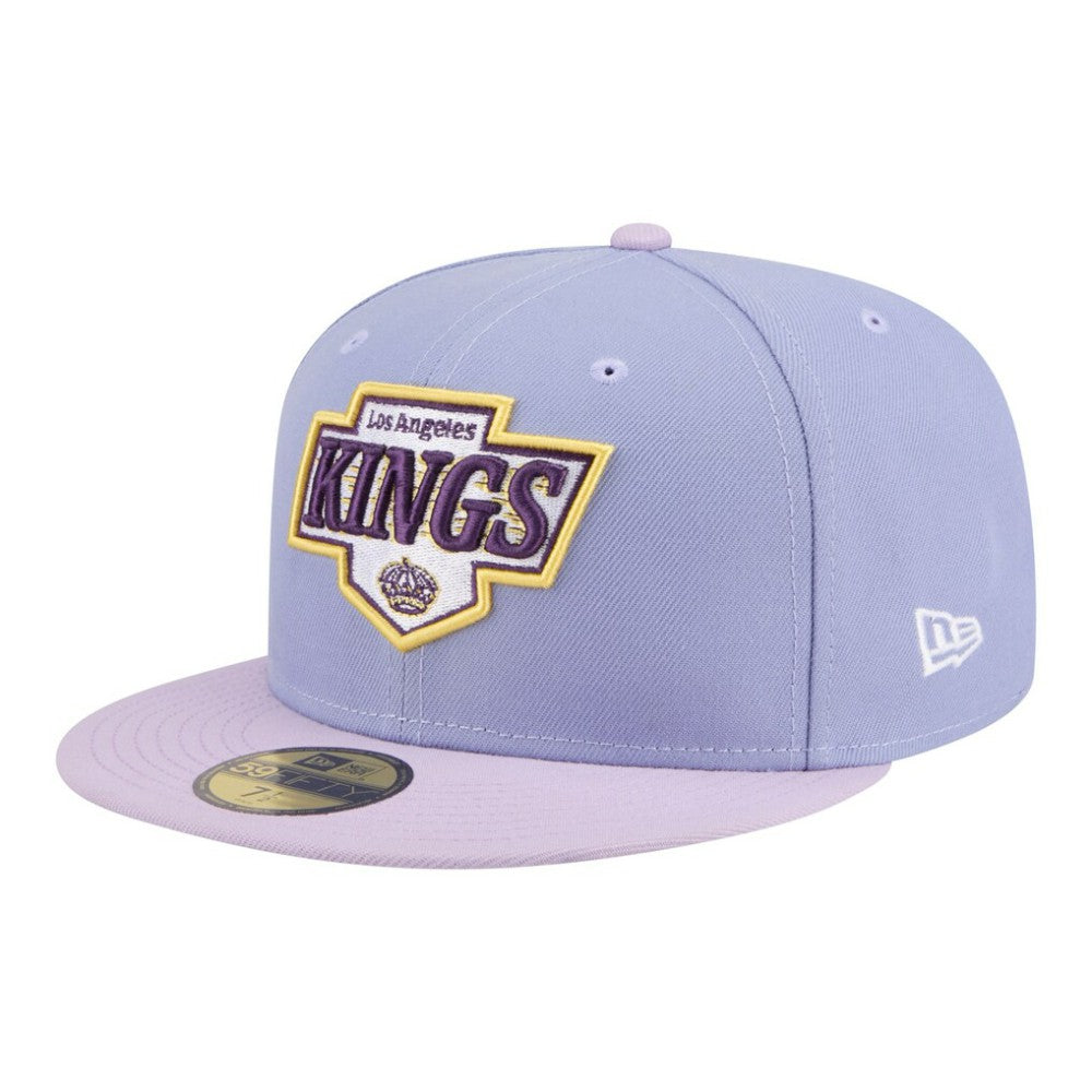 Los Angeles Kings New Era Lavender Bloom 59FIFTY Fitted Hat Sale