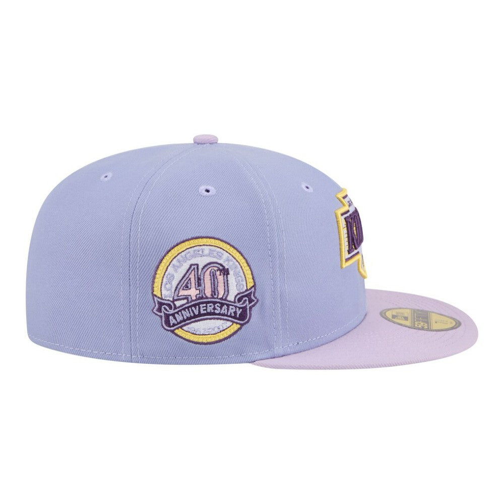 Los Angeles Kings New Era Lavender Bloom 59FIFTY Fitted Hat Sale