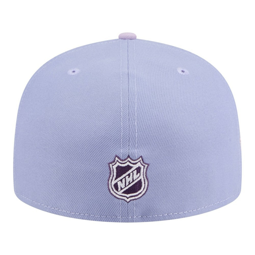 New York Rangers New Era Lavender Bloom 59FIFTY Fitted Hat Outlet