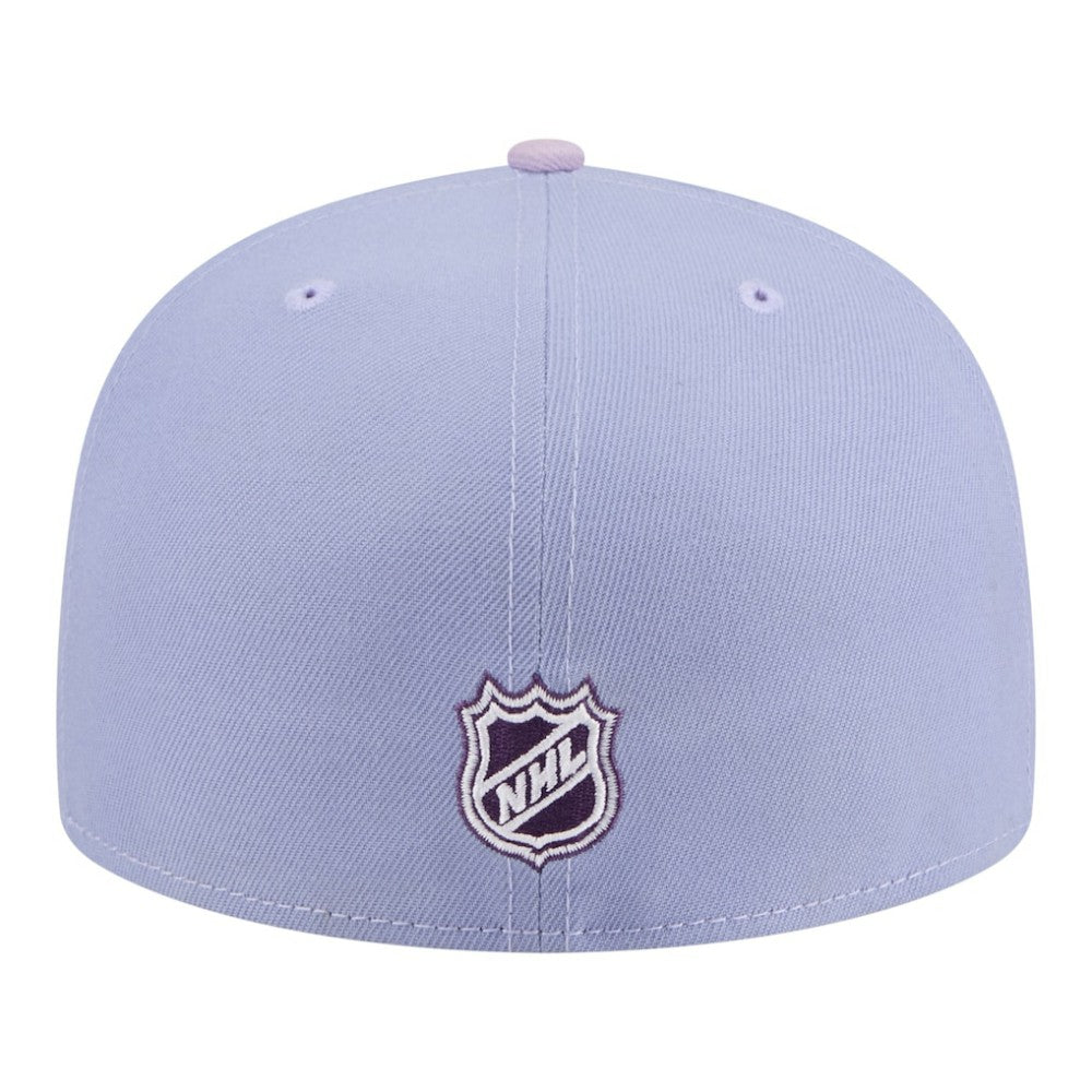 Anaheim Ducks New Era Lavender Bloom 59FIFTY Fitted Hat For Sale