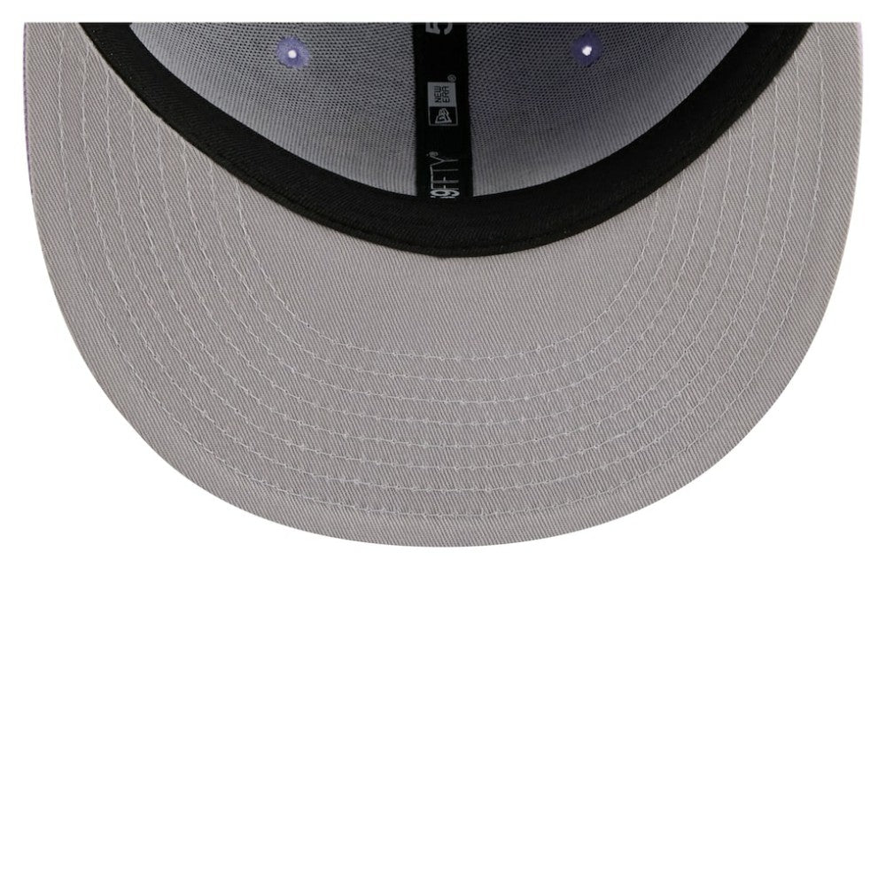 Anaheim Ducks New Era Lavender Bloom 59FIFTY Fitted Hat For Sale