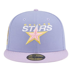 Dallas Stars New Era Lavender Bloom 59FIFTY Fitted Hat For Sale