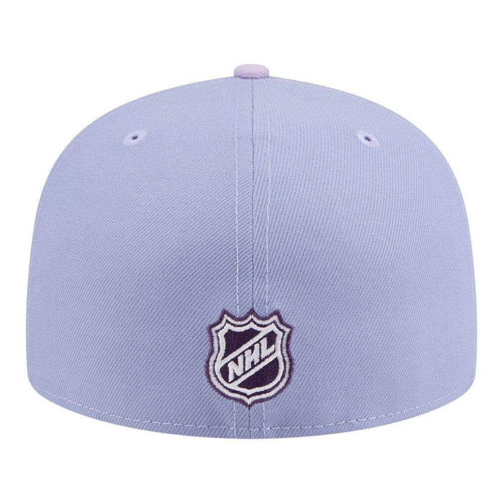 Dallas Stars New Era Lavender Bloom 59FIFTY Fitted Hat For Sale