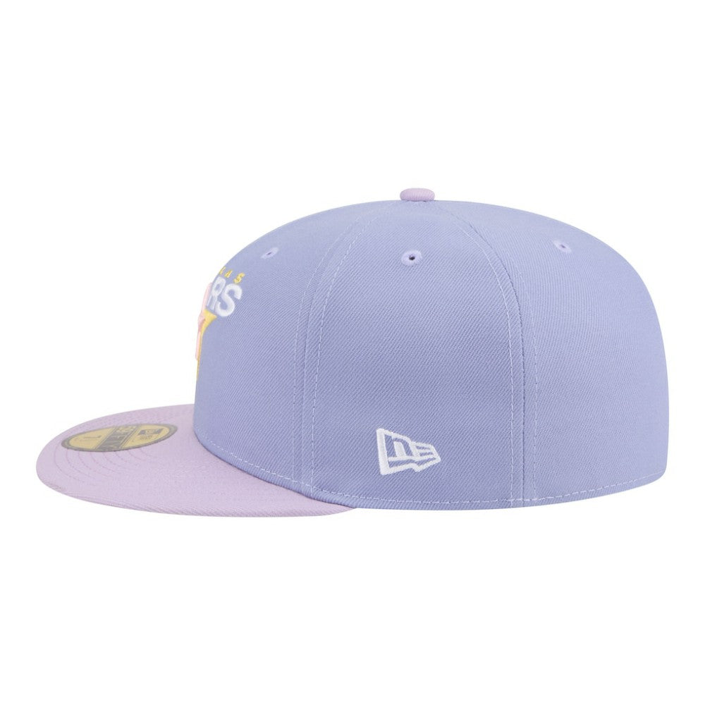 Dallas Stars New Era Lavender Bloom 59FIFTY Fitted Hat For Sale