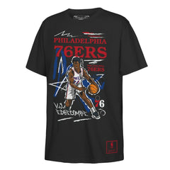 VJ Edgecombe Philadelphia 76ers Outerstuff Youth Chalked Up Player Name & Number T-Shirt Outlet